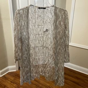 Woman’s Crocheted Cardigan